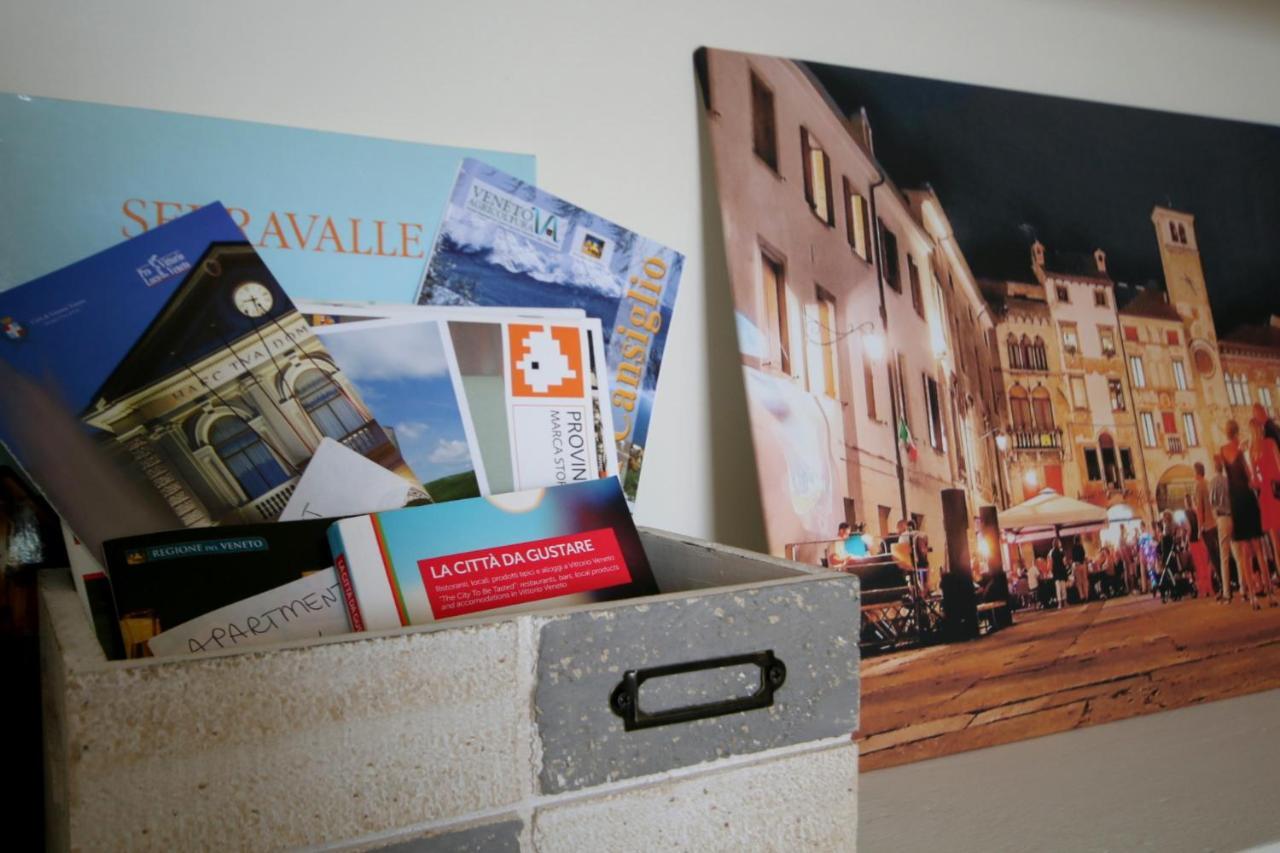 La Casa Di Eva Apartment วิตโตรีโอ เวเนโต ภายนอก รูปภาพ